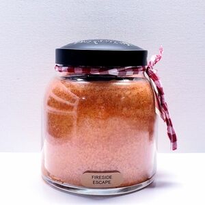 FIRESIDE ESCAPE -A Cheerful Giver- Papa Jar Scented Candle, 34 oz